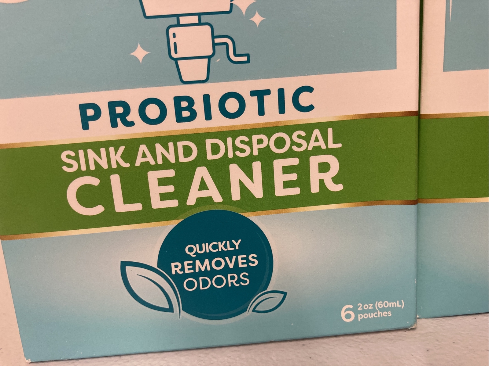 2X NEW Supreme Clean Probiotic SINK & DISPOSAL Cleaner 6 Count JUNIPER 12 Total