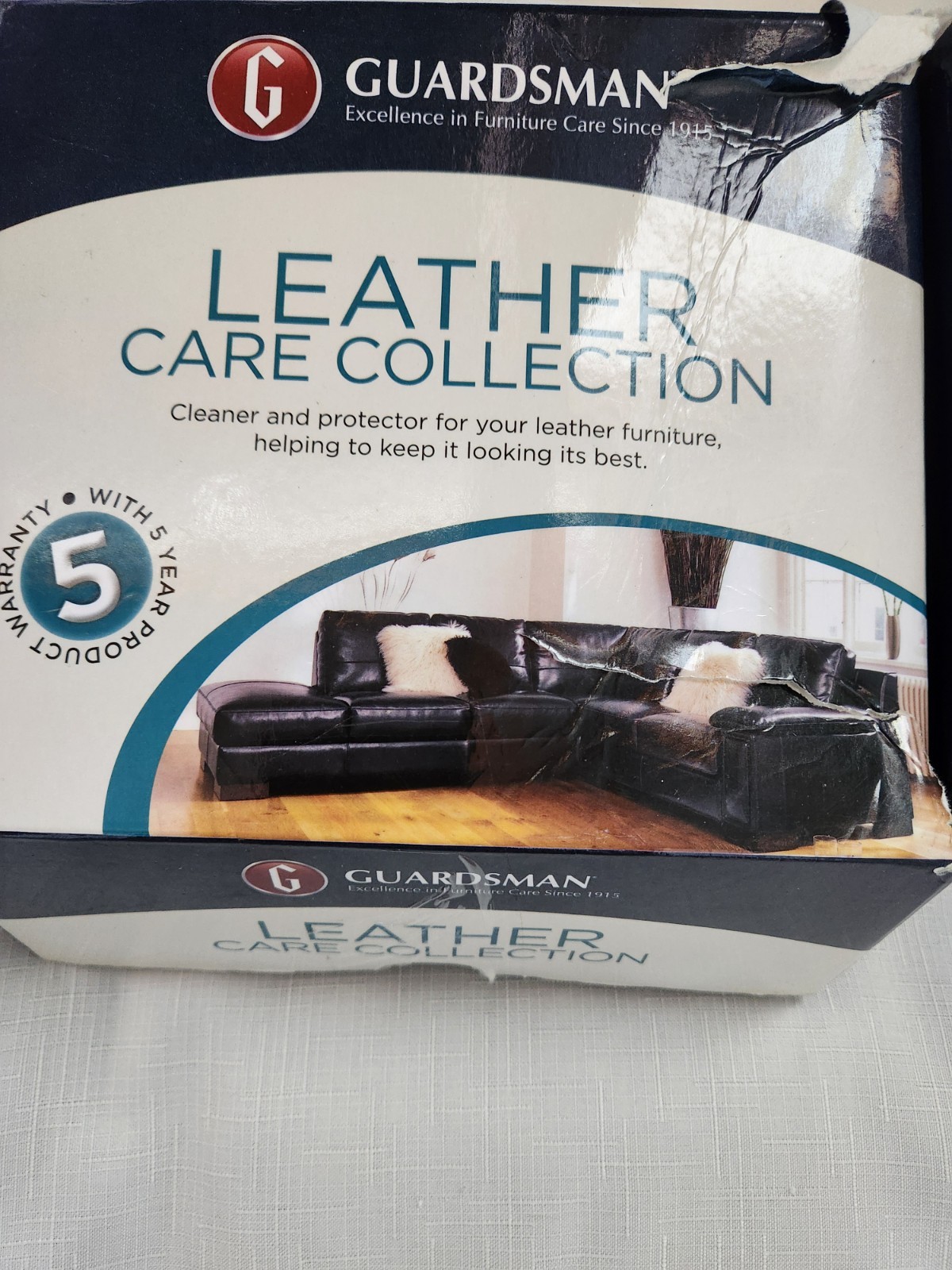 Guardsman Leather Care Kit – Clean & Renew Leather Protect & Preserve & cloths