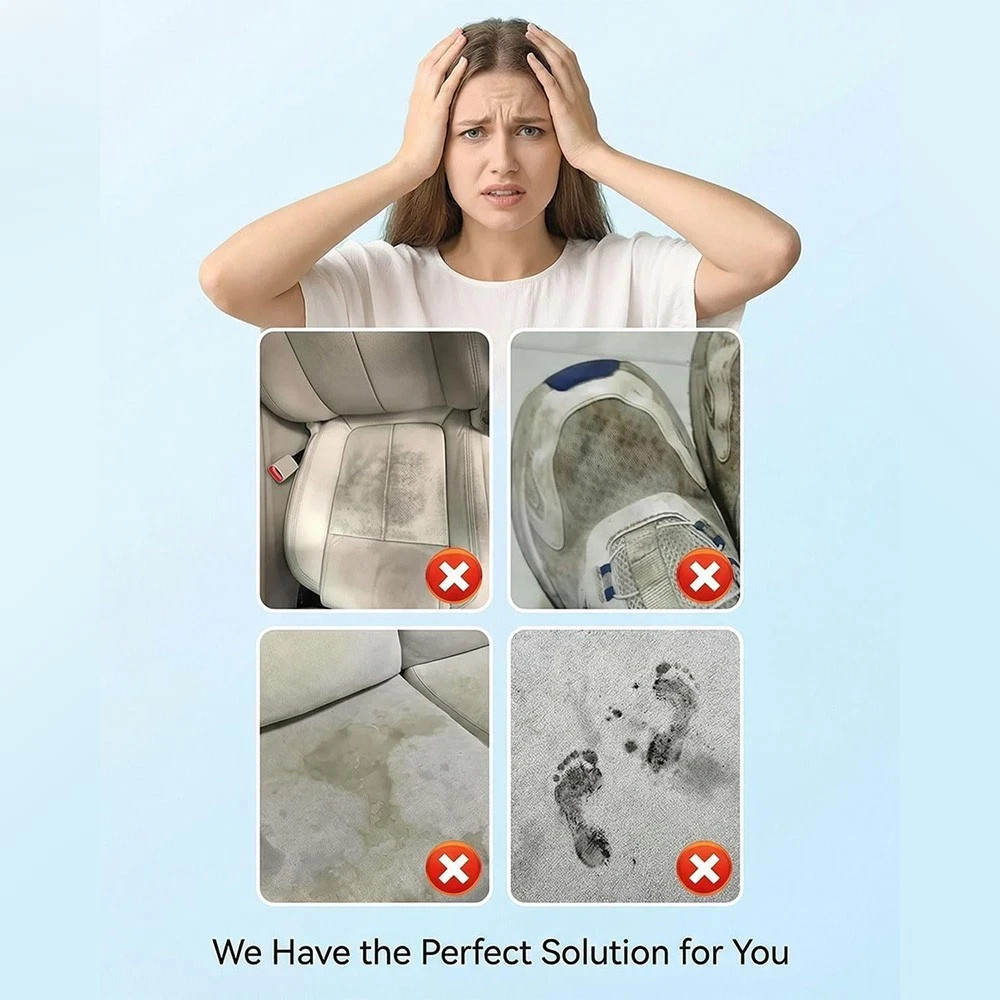 4-in-1 Multi-Enzyme Foam Cleaner, Deep Cleaning Spray for Car Kitchen Bathroom