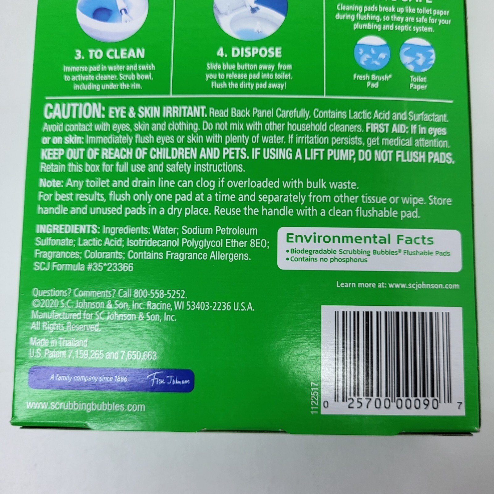 New Scrubbing Bubbles 302124 Surface Cleaner – 10 Pack