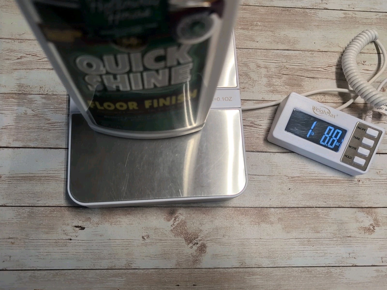 Holloway Quick Shine Floor Finish Wood Tile & House Hard Surfaces 50% Full 2010