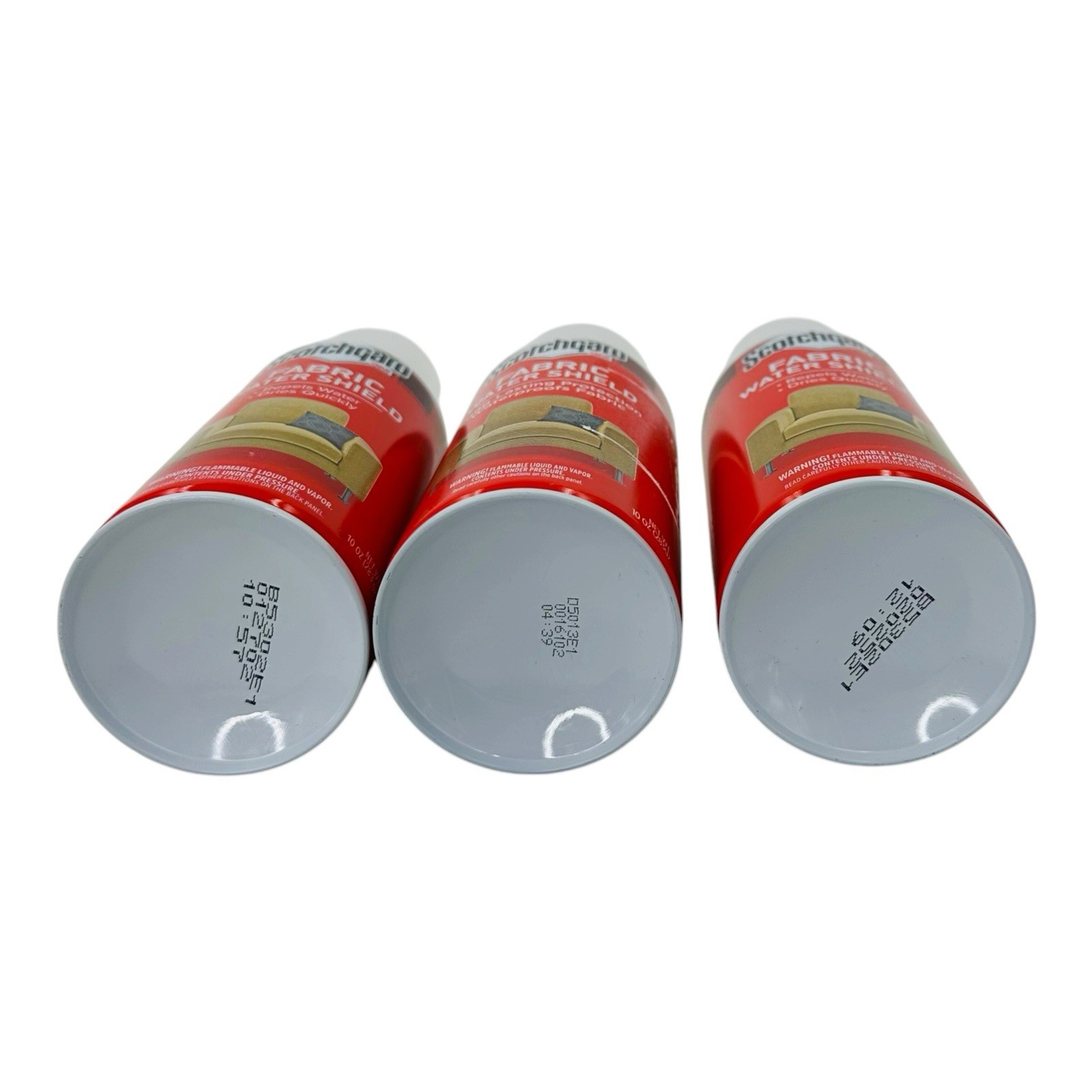 3 Cans 3M Scotchgard Fabric Water Shield 10oz Aerosol Can