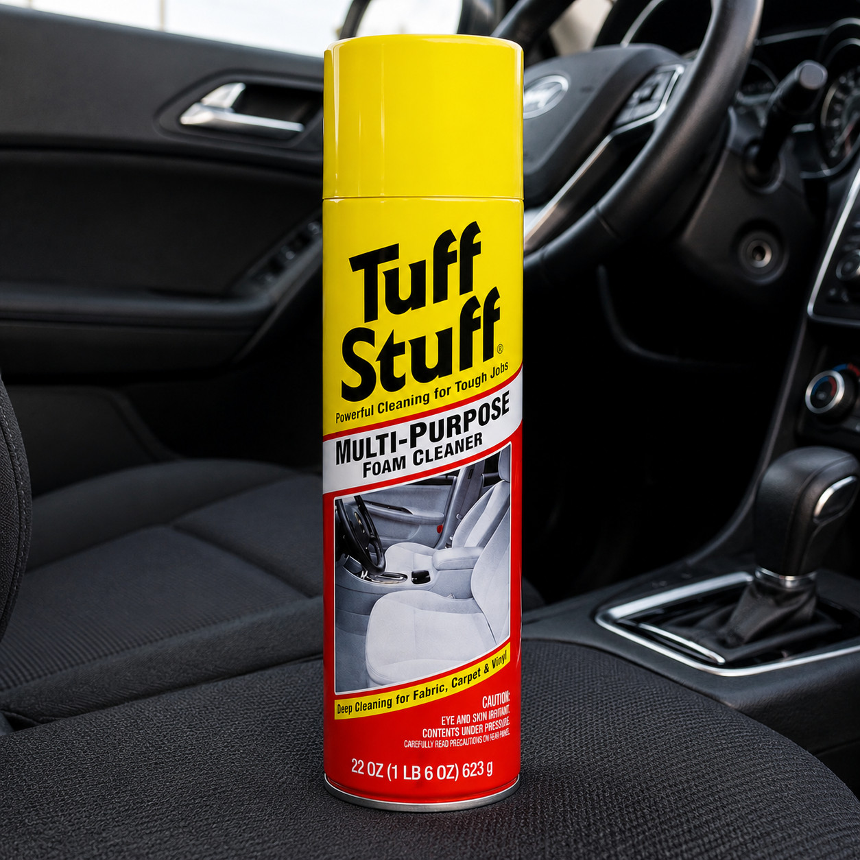 (2 pack) Tuff Stuff Multi Purpose Foam Cleaner for Car Detailing, 22 oz