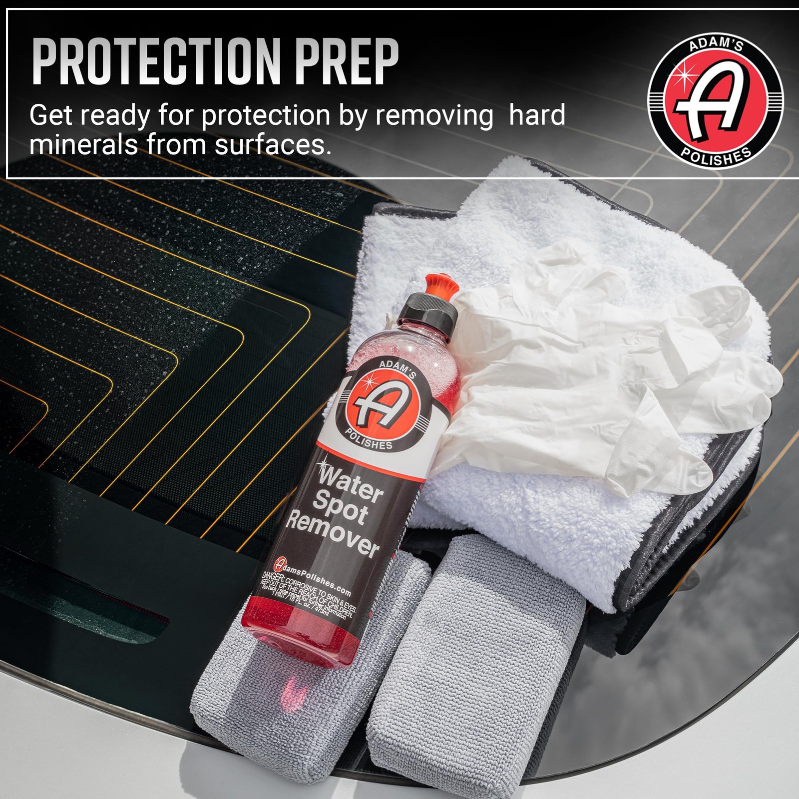 Water Spot Remover – Hard Water Stain Remover for Glass, Shower Doors, Paint,…