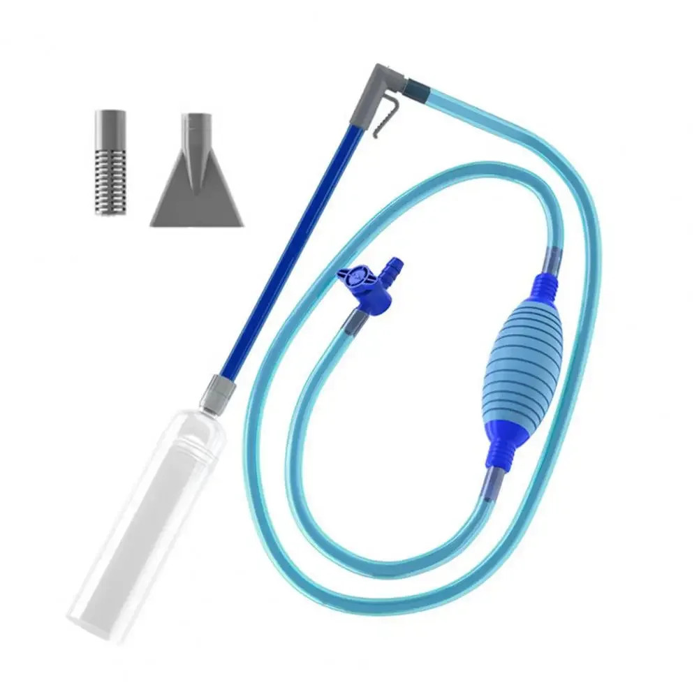 Pool Hand Vacuum Cleaner,Cleaning Tool,Adjustable Valve,Removable,Transparent