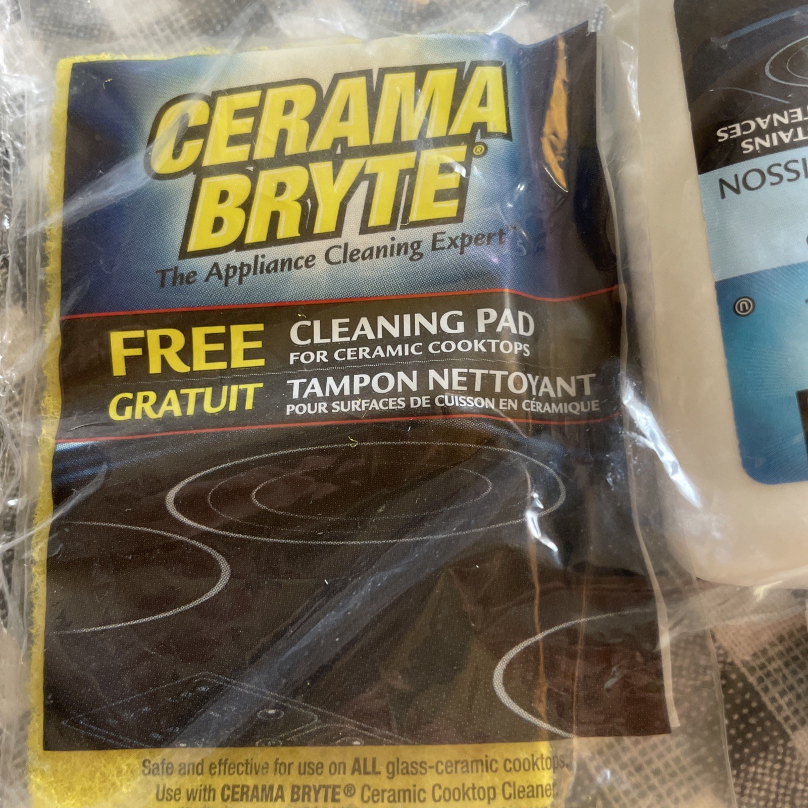 Cerama Bryte Cooktop Cleaner 2.2 fl Oz with Cleaning Pad