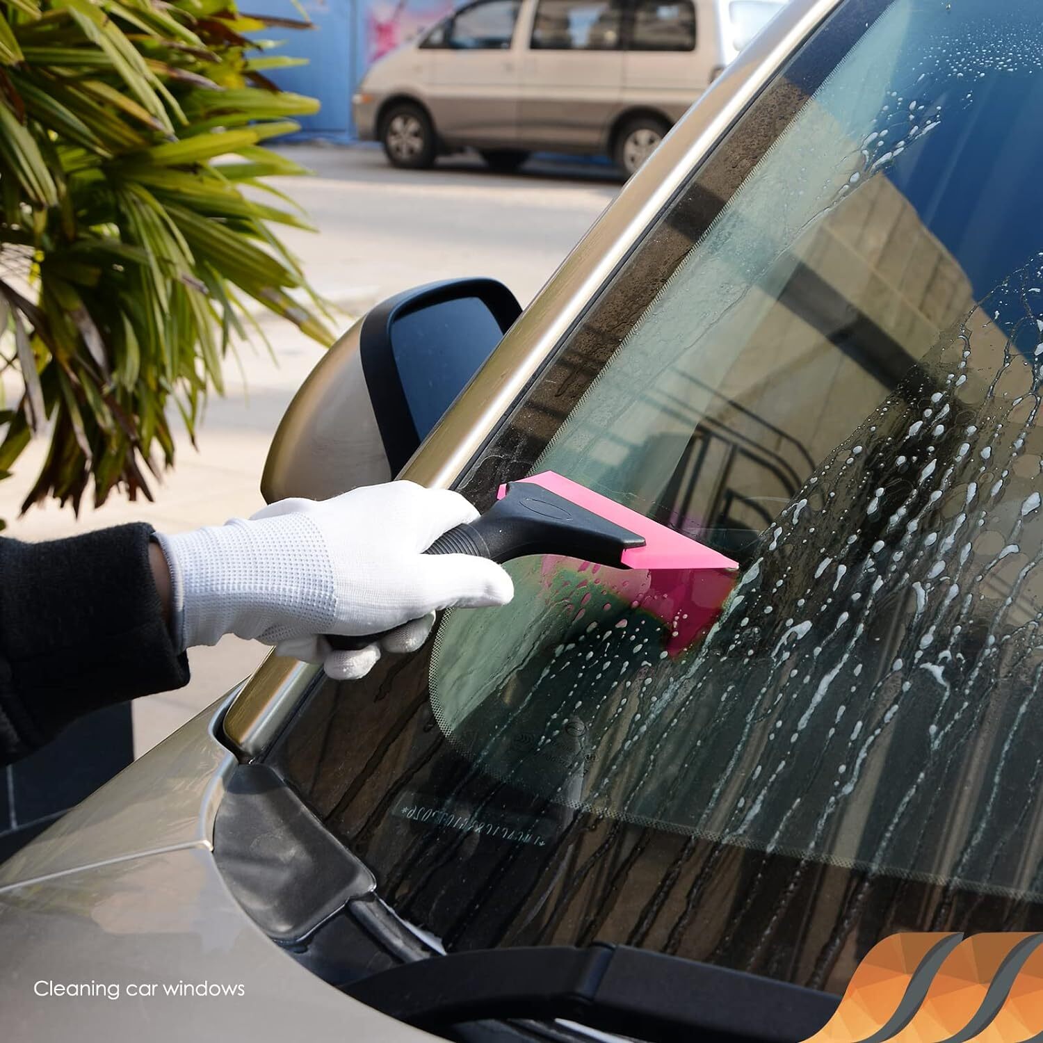 2PC 5 Inch Rubber Squeegee Window Tint Windshield Squeegee for Car Window