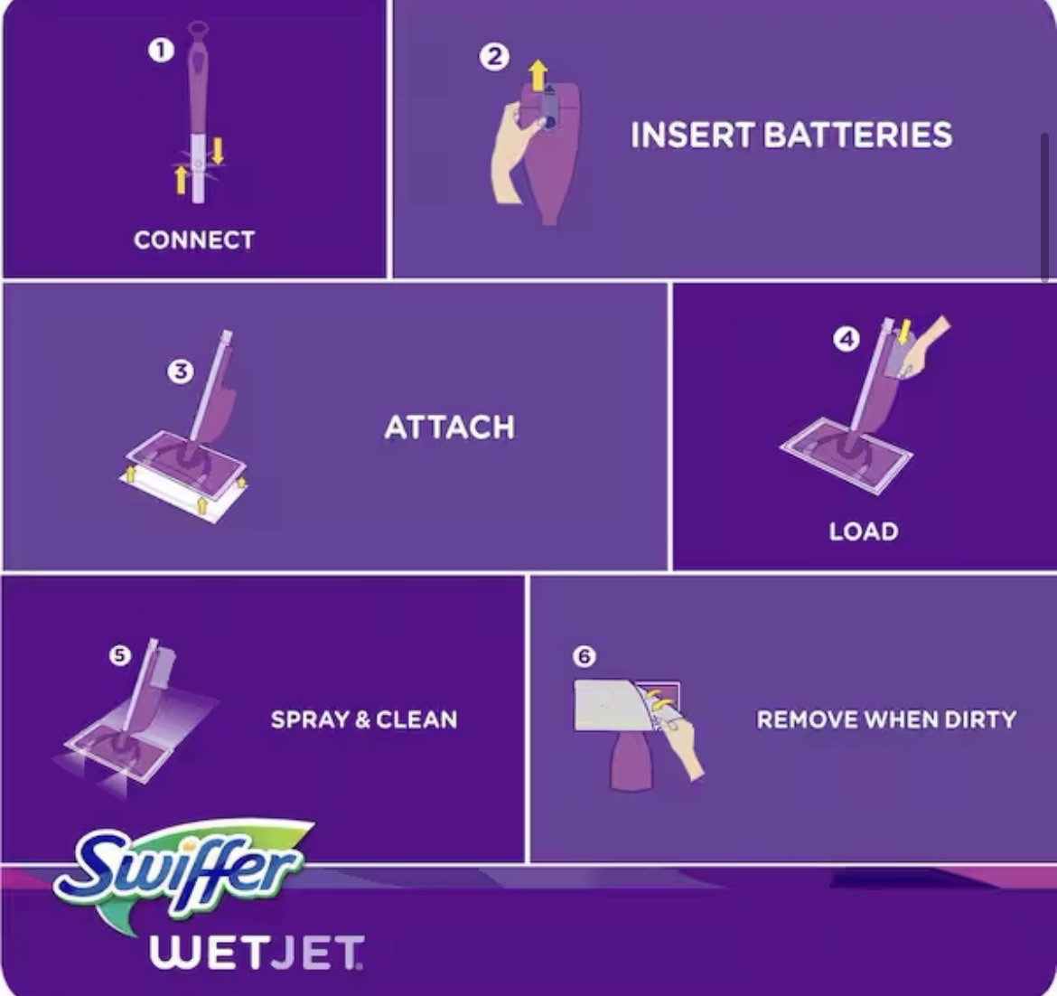 Swiffer Wetjet Wood Floor Cleaner Solution Refill 42.2 Oz – Pack Of 2 Free Ship