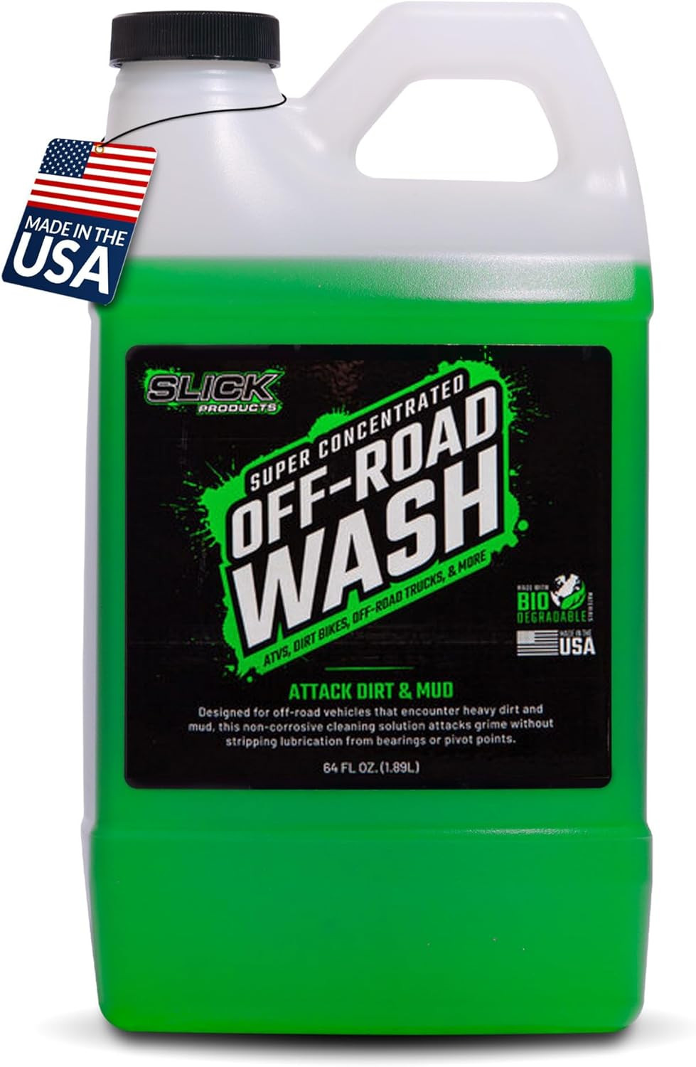 Total Off-Road Wash Super Concentrate – Thick Foaming Car Wash Soap with Hybrid-