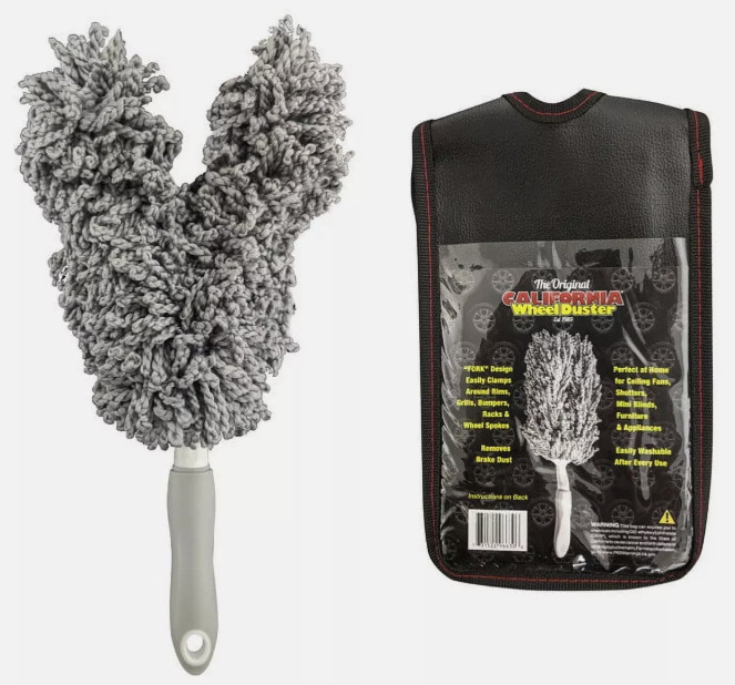 California Car Duster Wheel Duster, Loop Mop Removes Light Brake Dust 96630