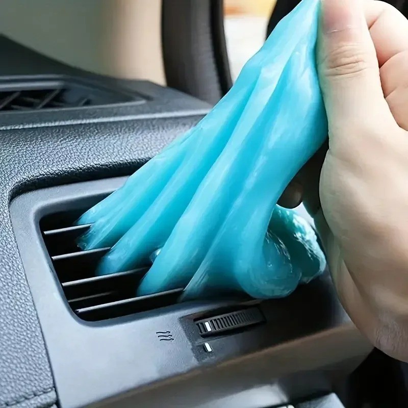 70g Car Cleaning Gel Slime Keyboard Dust Remover Air Vent Interior Cleaner