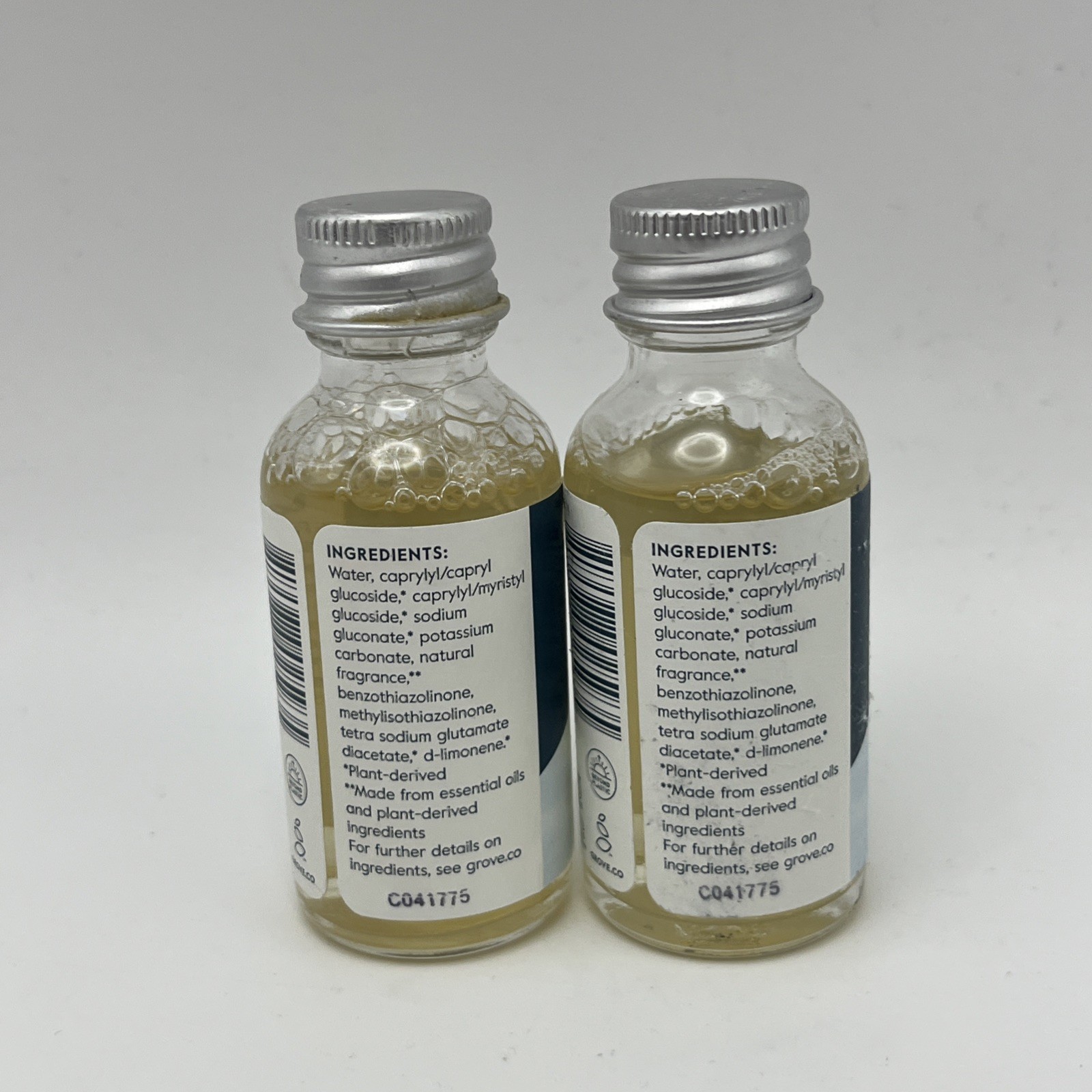 GROVE CO. Glass Cleaner Concentrates CITRON & WHITE ROSE – 2 pack