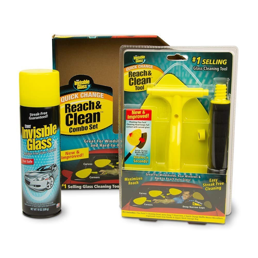 STONER 99031 Glass Cleaner Tool; Invisible Glass; Use To Clean Hard To Reach