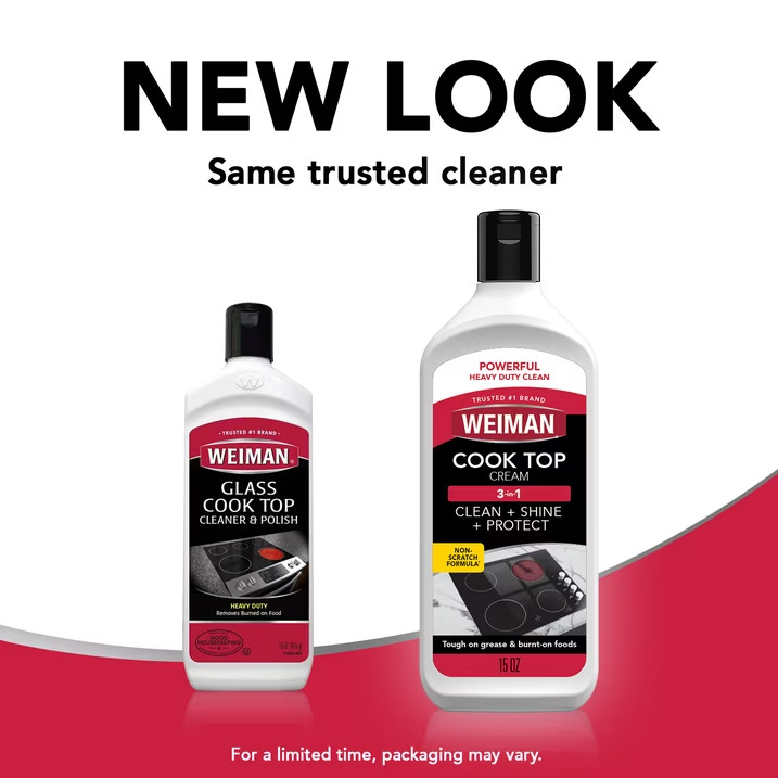 Weiman Cooktop Cleaner & Polish Cream 15 oz