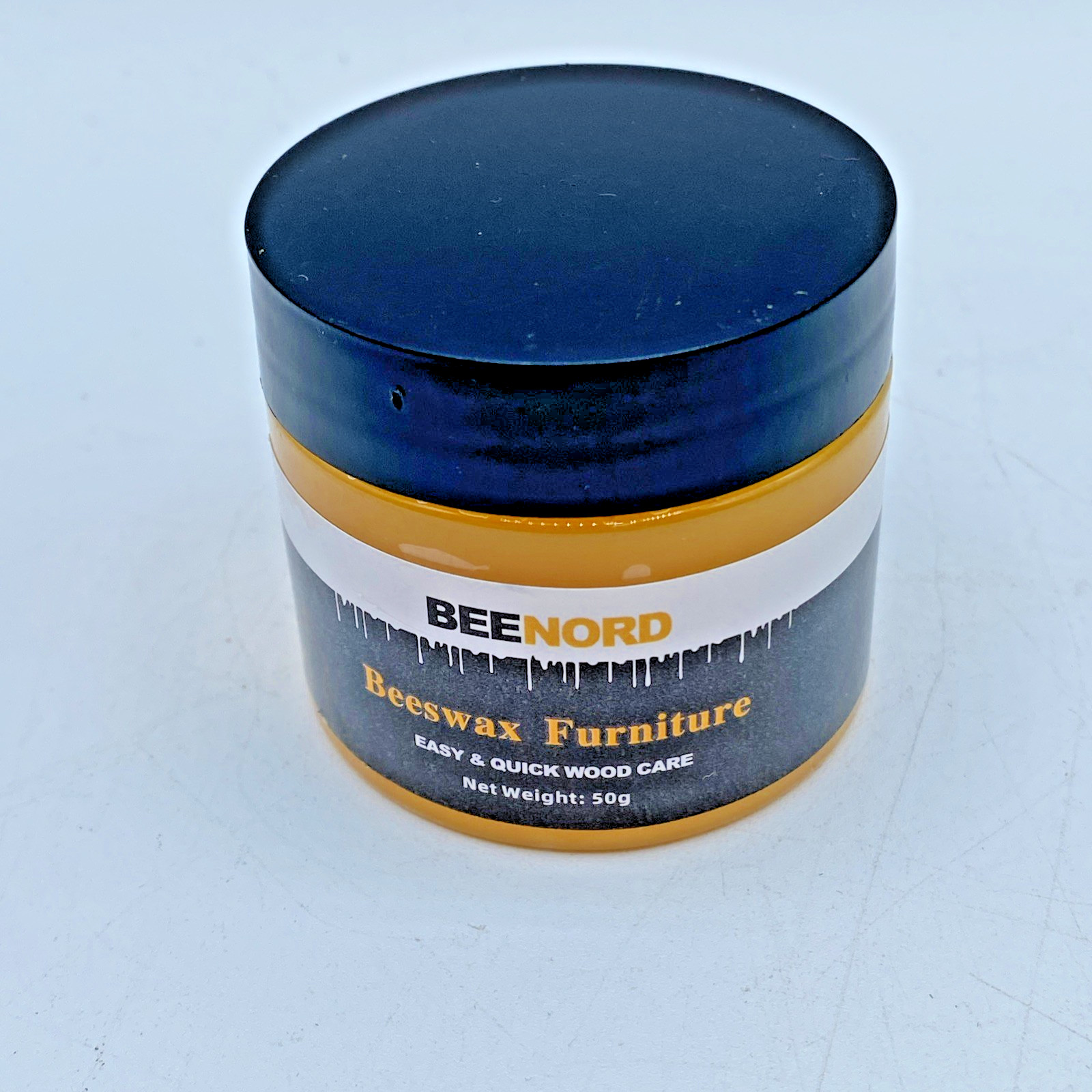 100% Natural Beeswax Polish 50g – Wood, Leather & Furniture Conditioner