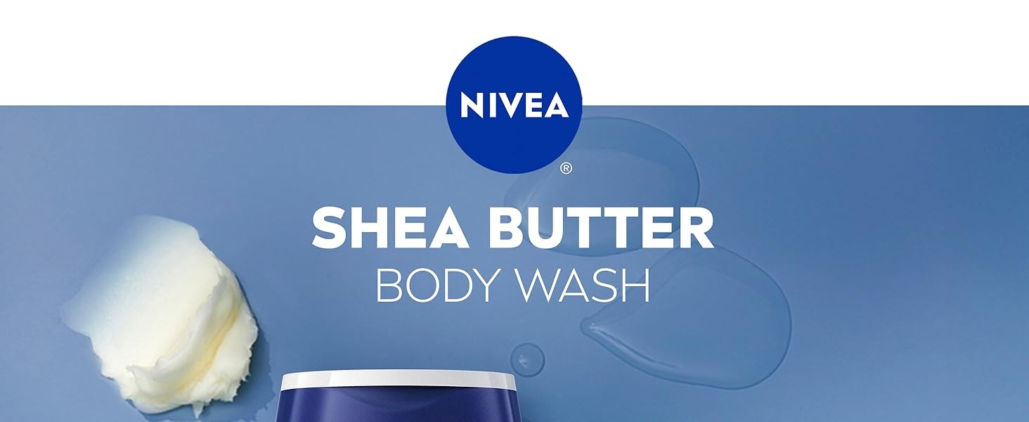 Nourishing Shea Butter Body Wash with Nourishing Serum, Body Wash for Women,