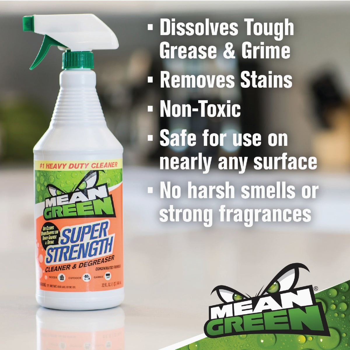 Mean Green 1 Gal. Super Strength Cleaner & Degreaser MG101 Mean Green MG101