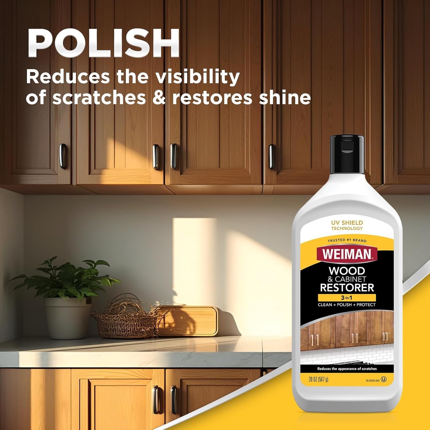 Restore & Protect All Wood Surfaces with 3-In-1 Cleaner and Polish Bundle