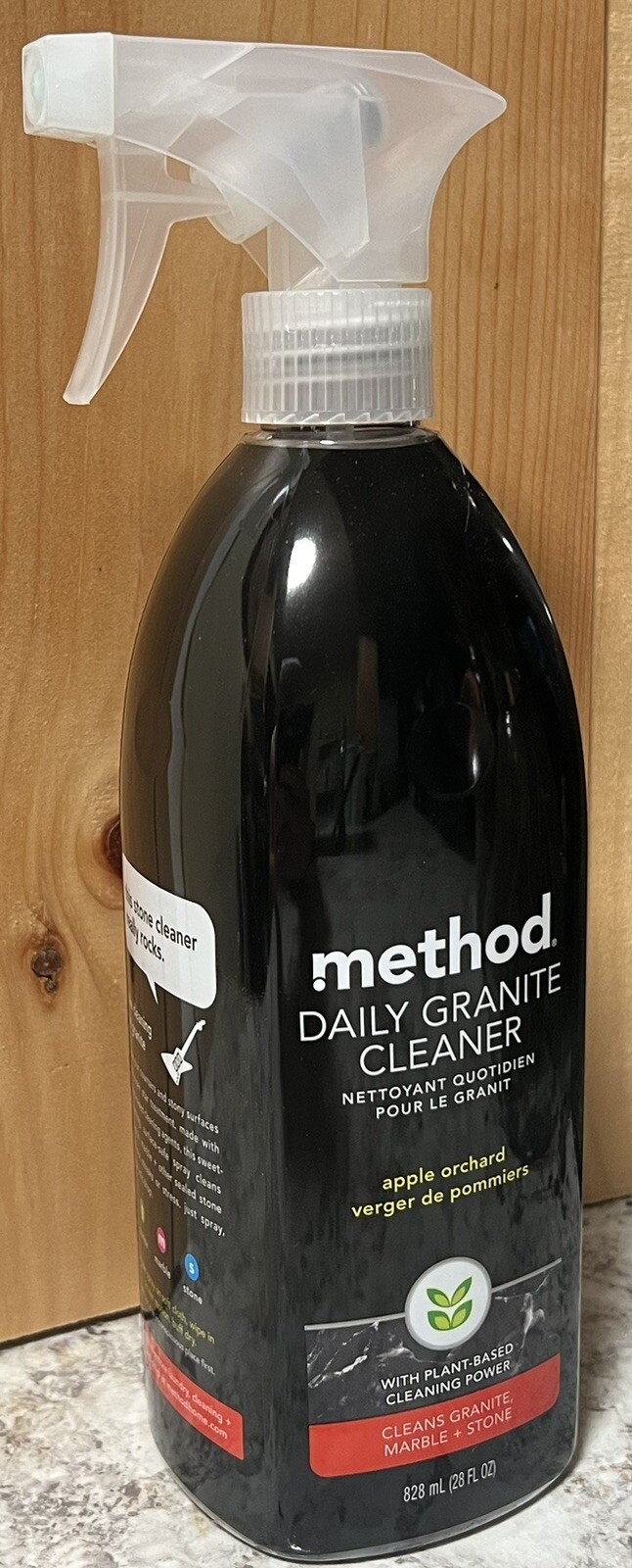 Method Daily Granite Stone And Marble Cleaner 28 oz. Apple Orchard Plant Based