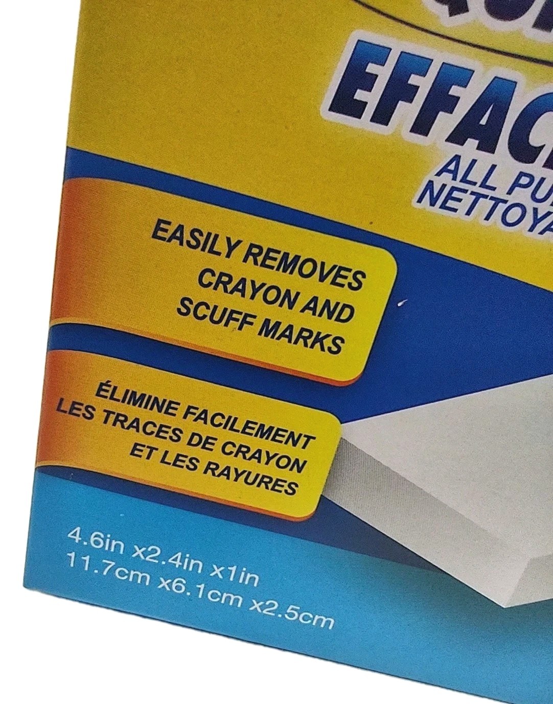 ( LOT 2 ) Scrub Buddies Quick Eraser Sponge 2-pk/Box NEW SEALED