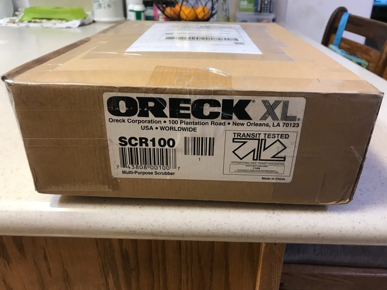 ORECK XL MULTI-PURPOSE SCRUBBER CLEANER -SCR100