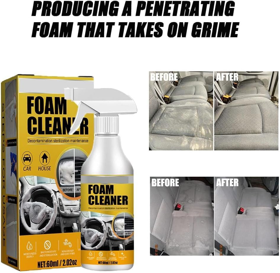 Multi-Purpose Foam Cleaner, 2025 New Multi-Purpose All around Master Foam Cle…