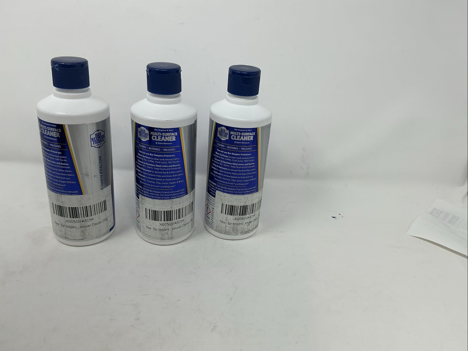 3x Bar Keepers Friend multi surface cleaner & Stain Remover 250g