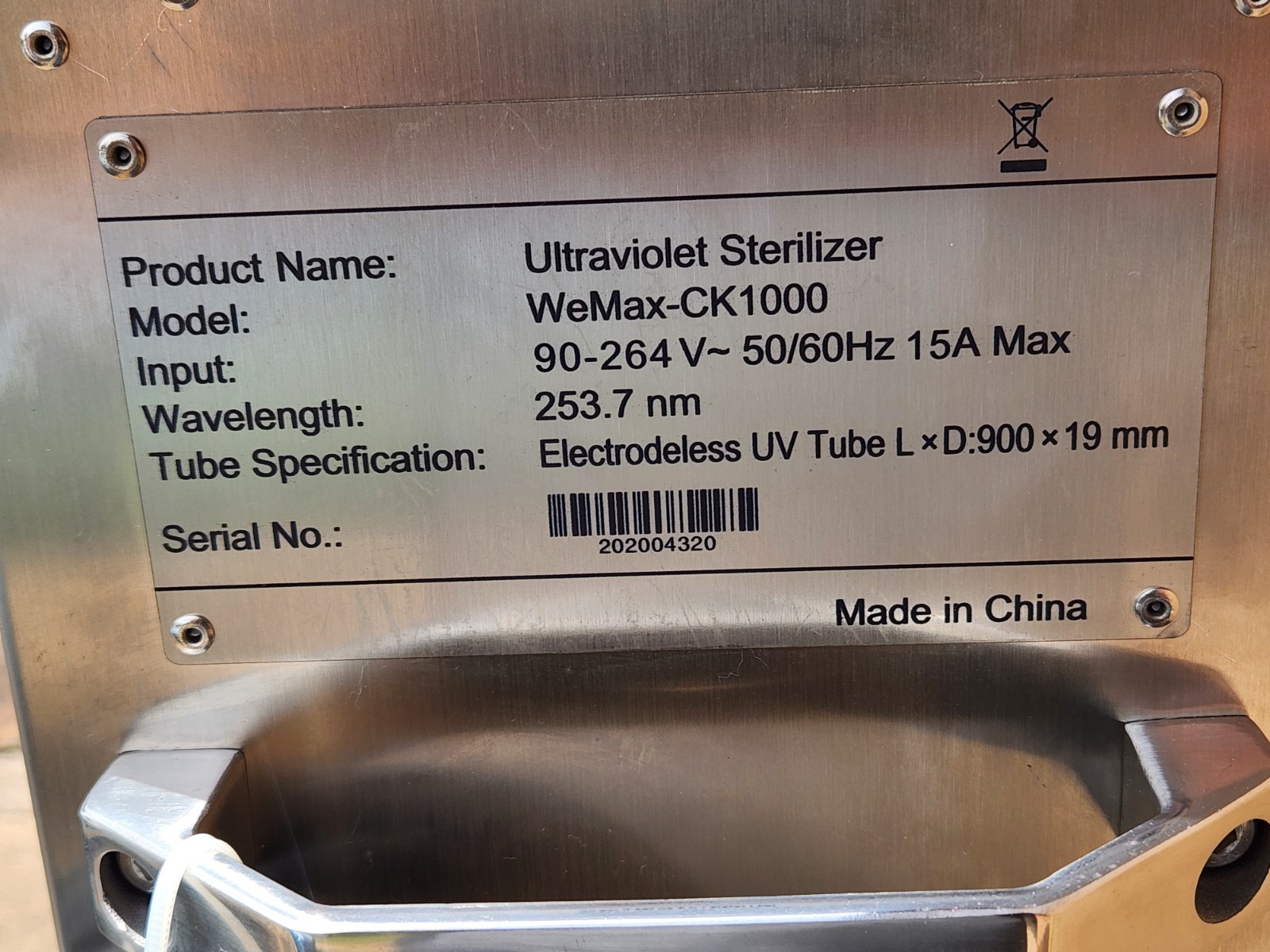 UV Disinfect, Sanitizing Light – Virus sterilizer, Commercial Cleaning