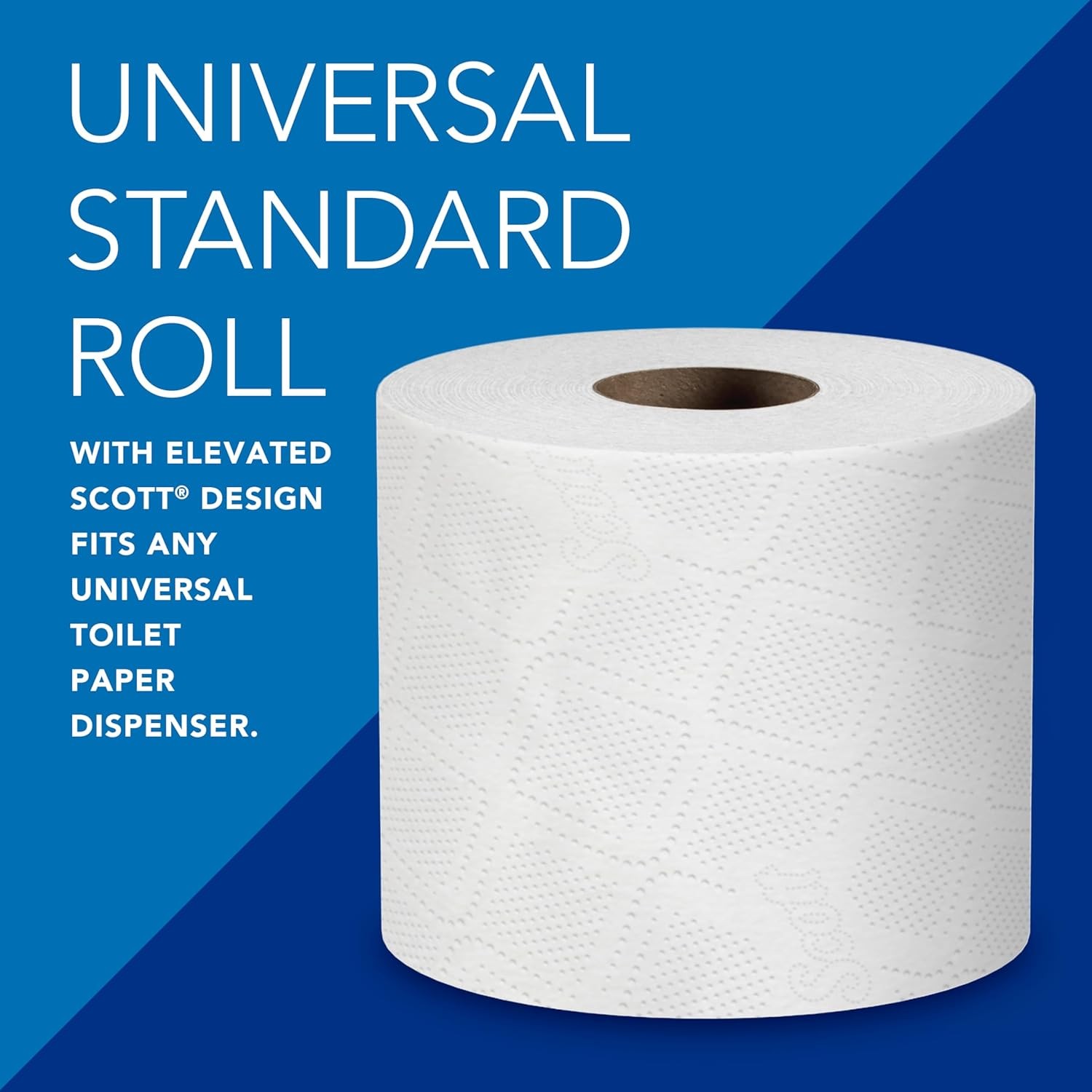 Scott Professional 100% Recycled Fiber Standard Roll Bulk Toilet Paper (13217)