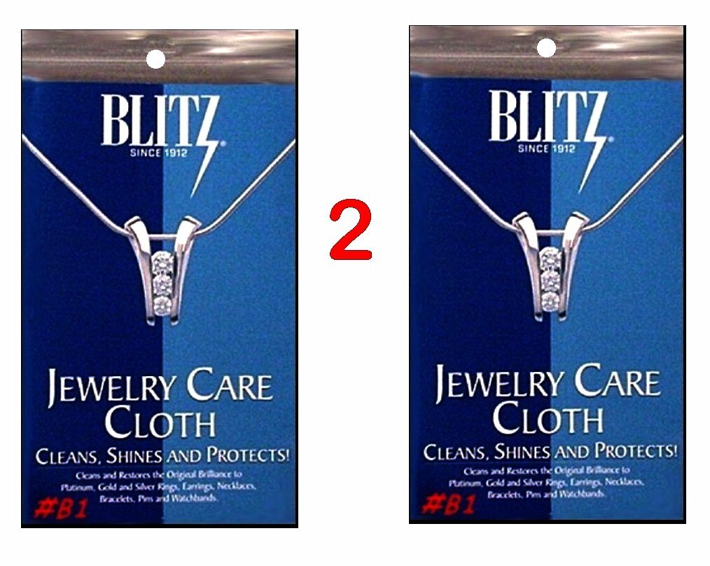 2 Blitz Copper Cleaning Cloth ~ Made in USA