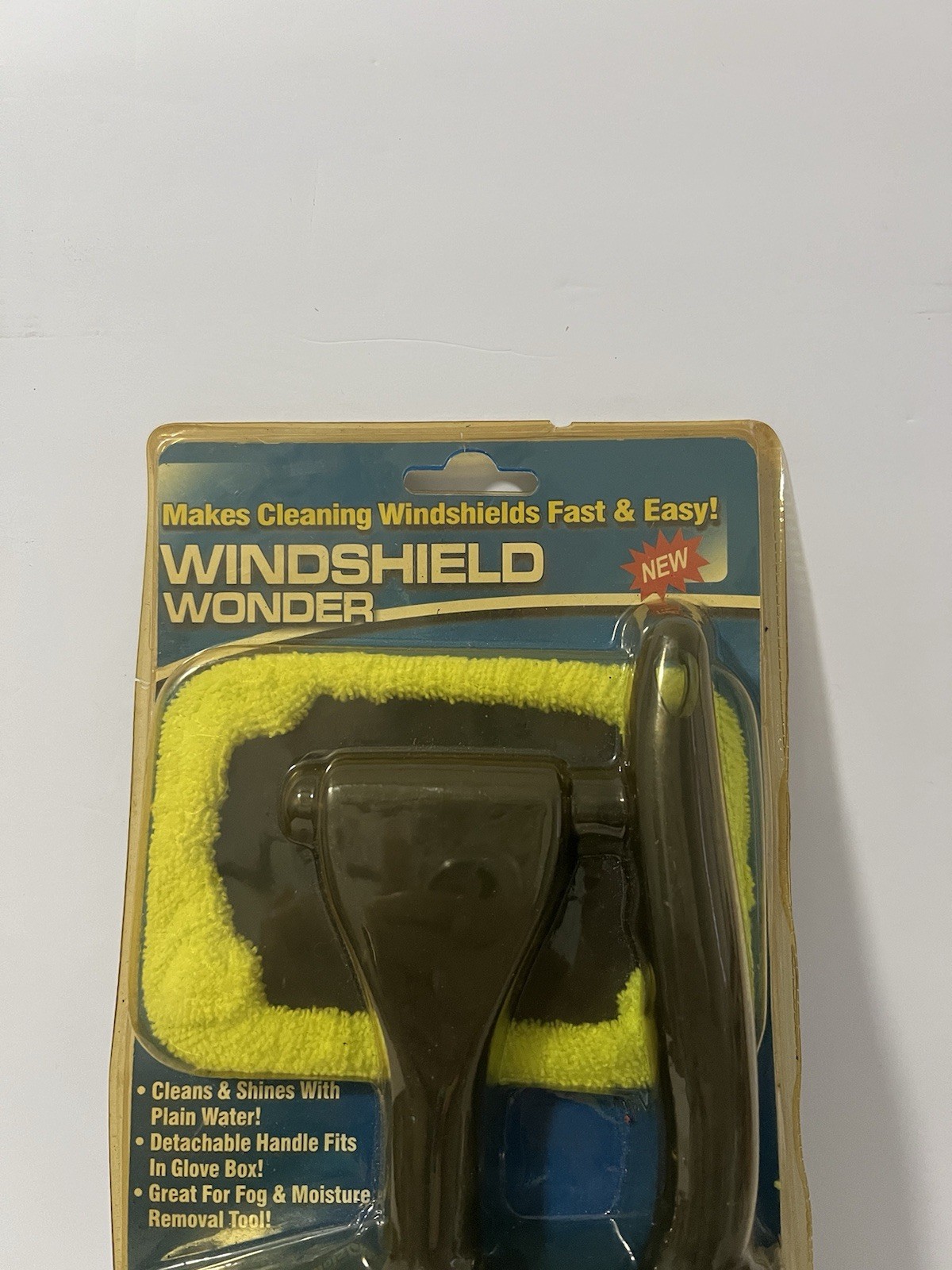 Windshield Wonder Windshield Cleaner Tool Microfiber Pad Car Interior Window