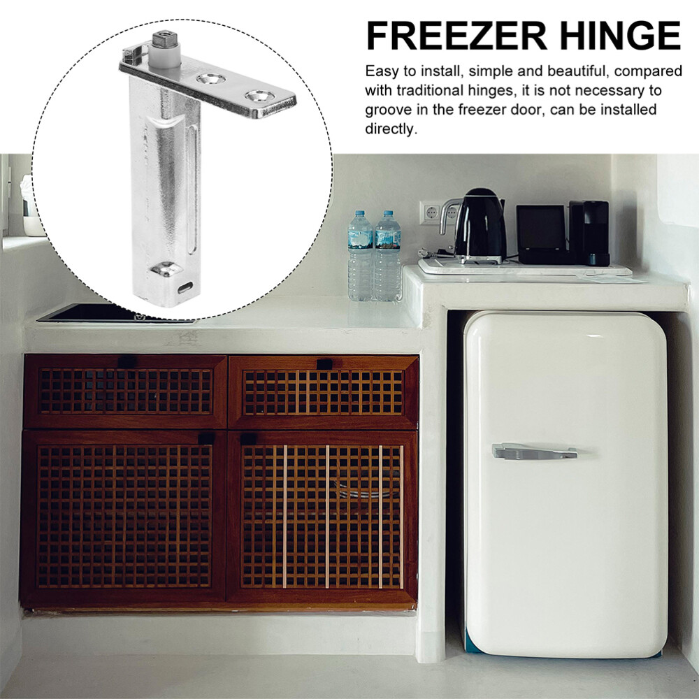 2Pcs Replacement Freezer Hinge Professional Freezer Hinge Freezer Accessory
