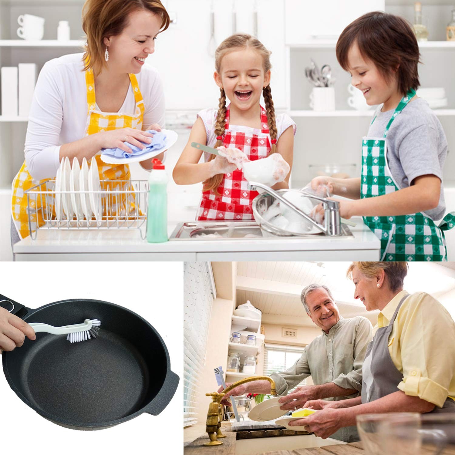 Cleaning Brushes Dish Brush Kitchen Washing Brush Set Shoe Brush Scrub Brush …