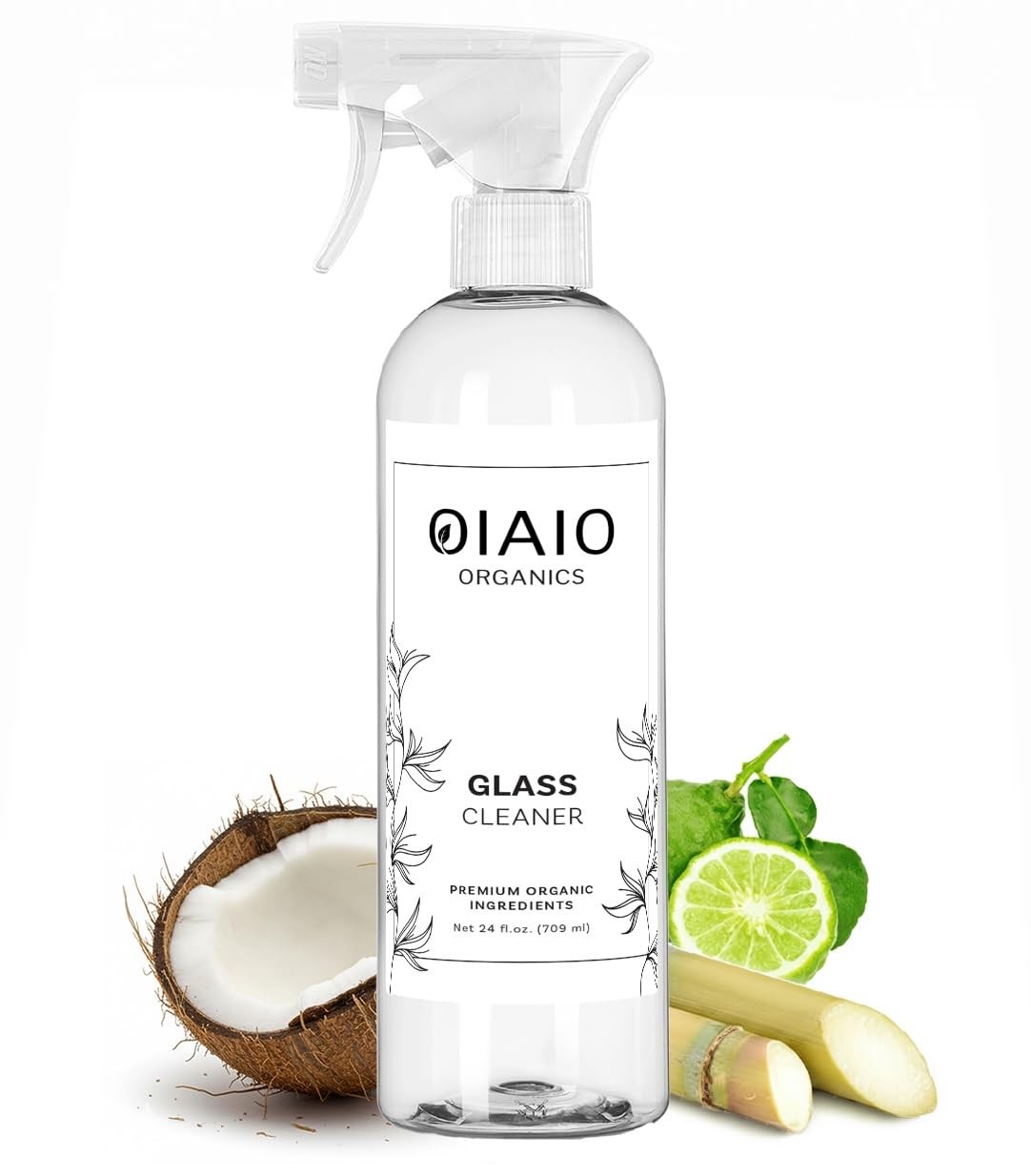 Non-Glass Cleaner – Natural Organic Ingredients that Truly Perform – 24oz – L…