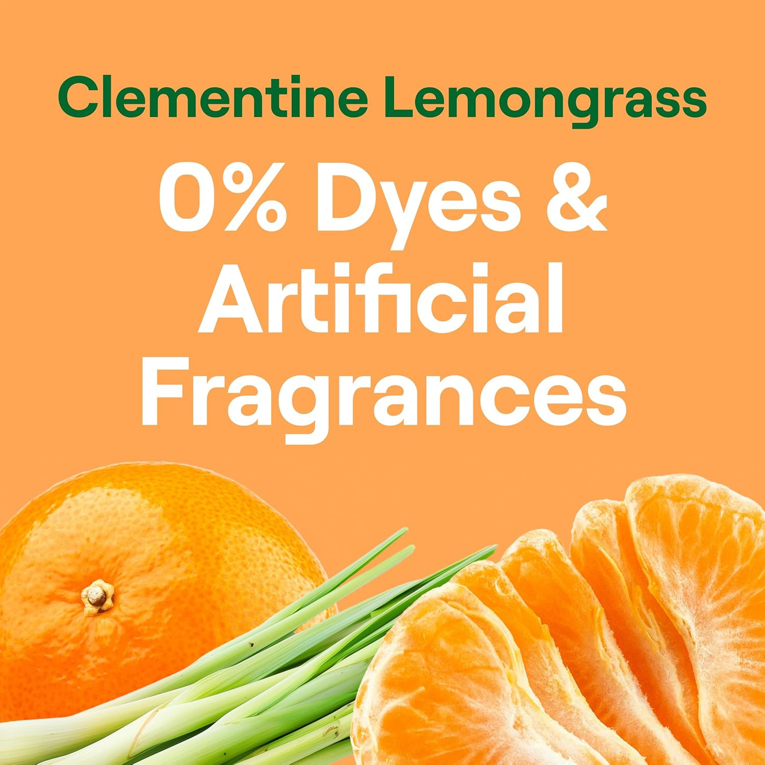 Dish Liquid Soap Clementine Zest Lemongrass Pack of 6 Dishwashing Soap Liquid So