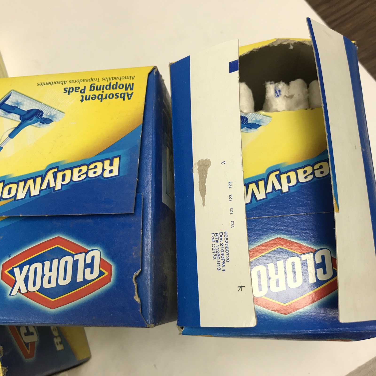 Clorox Ready Mop Absorbent Mopping Pads Refill 11 Boxes Plus 6 Single Total 94
