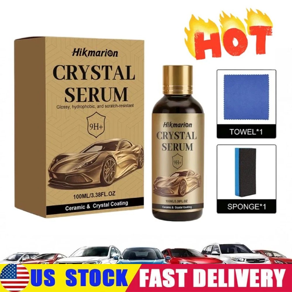 100ML Crystal Serum–Advanced Graphene Ceramic Coating forCars,9H GrapheneCoating
