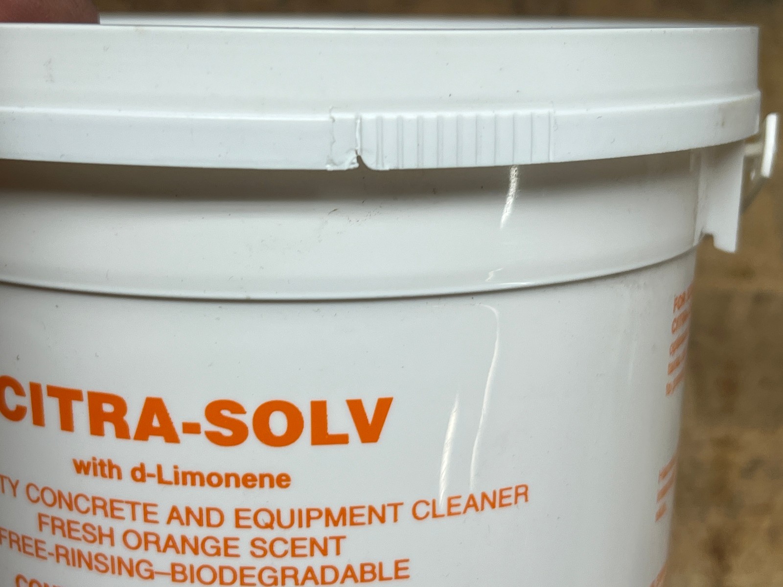 Citra-Solv 2 Lb Tub Concrete And Equipment Powdered Cleaner Concentrate Sealed