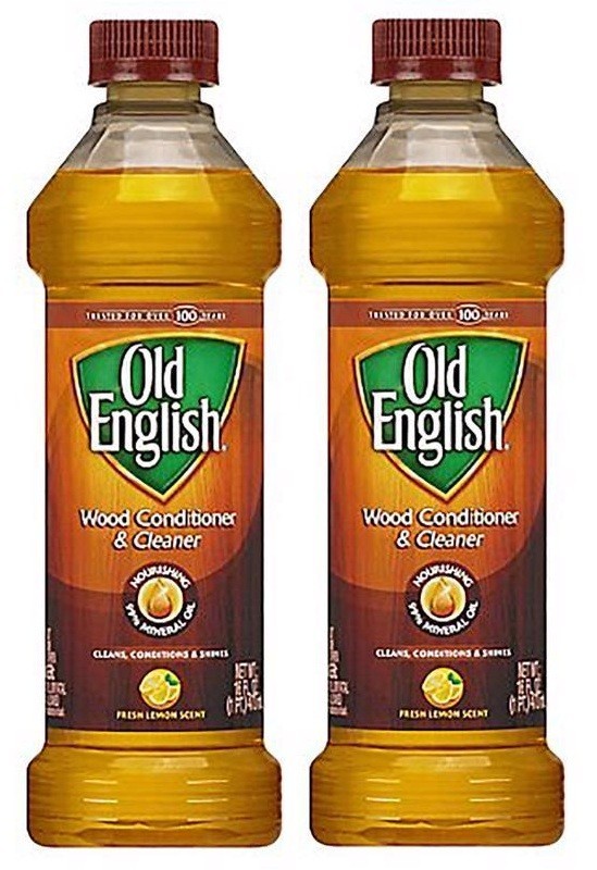 2 Old English Lemon Oil Conditions Protects Wood Surfaces Glow Lemon Scent 16oz