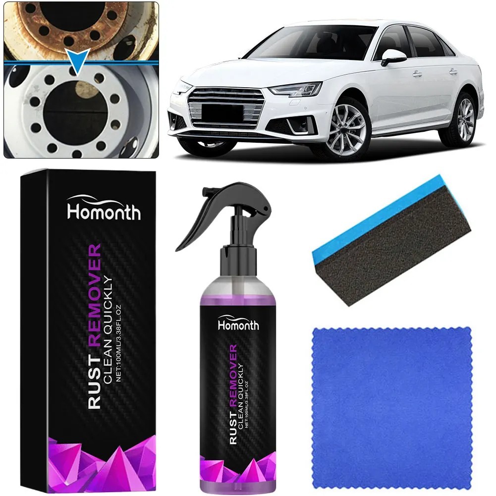 Limpiador de oxido Removedor de oxido para limpiar metal pintura desoxidar 100ml