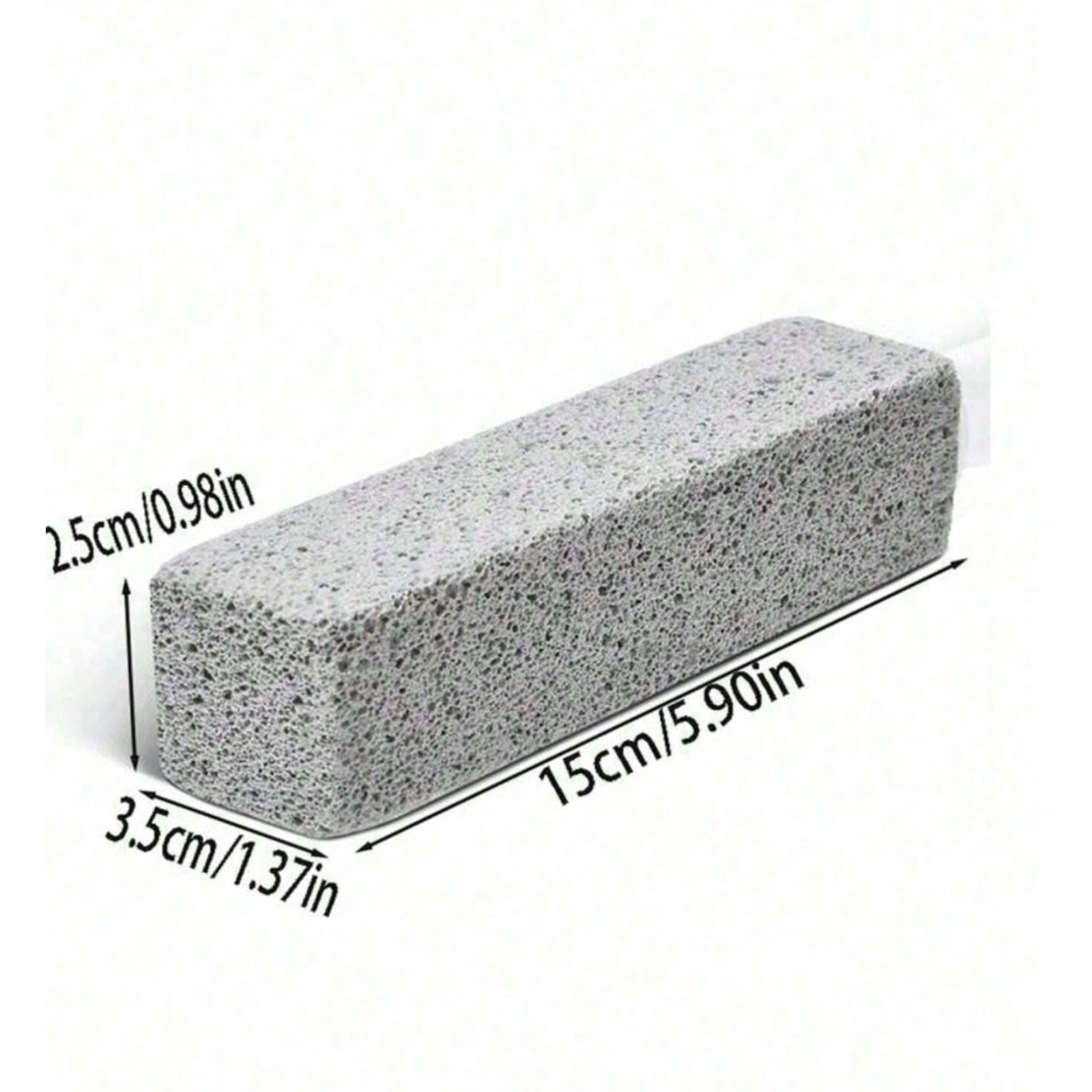 Natural Pumice Stone Toilet Cleaner Hard Water Stain Rust Remover Bathroom Scrub