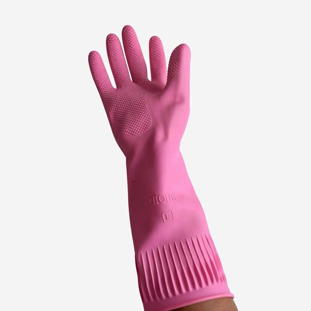 Long Cleaning Gloves Set 4 Pcs(2pairs) Kitchen Dishwashing and Gardening