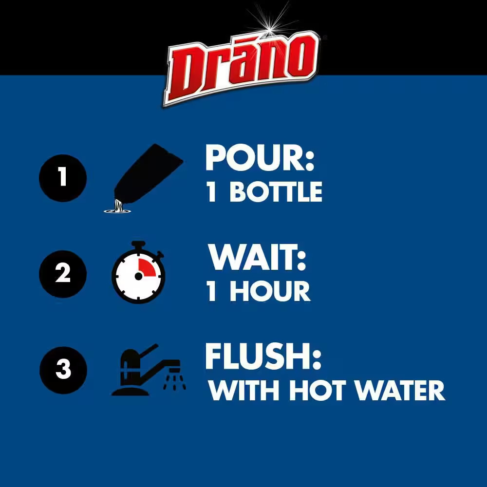 17 Oz. Dual-Force Foamer Clog Remover, Commercial Line Drain Cleaner