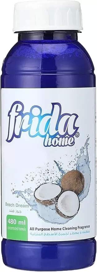 Frida Home All Purpose Home Cleaning Fragrance ,Beach dream ( 2 Pack X 480 ml )