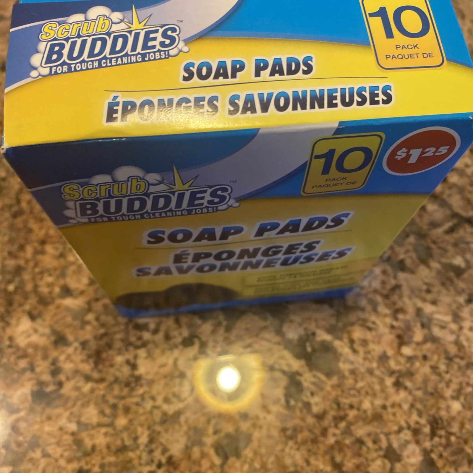 scrub buddies Bathtub Cleaning Soap Pads, 10 Count, Blue
