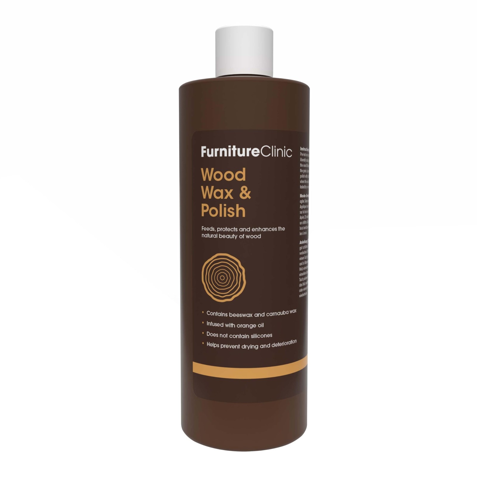 Wood Wax & Polish | Clean, Nourish & Protect Wood Furniture & Kitchen Cabinet…