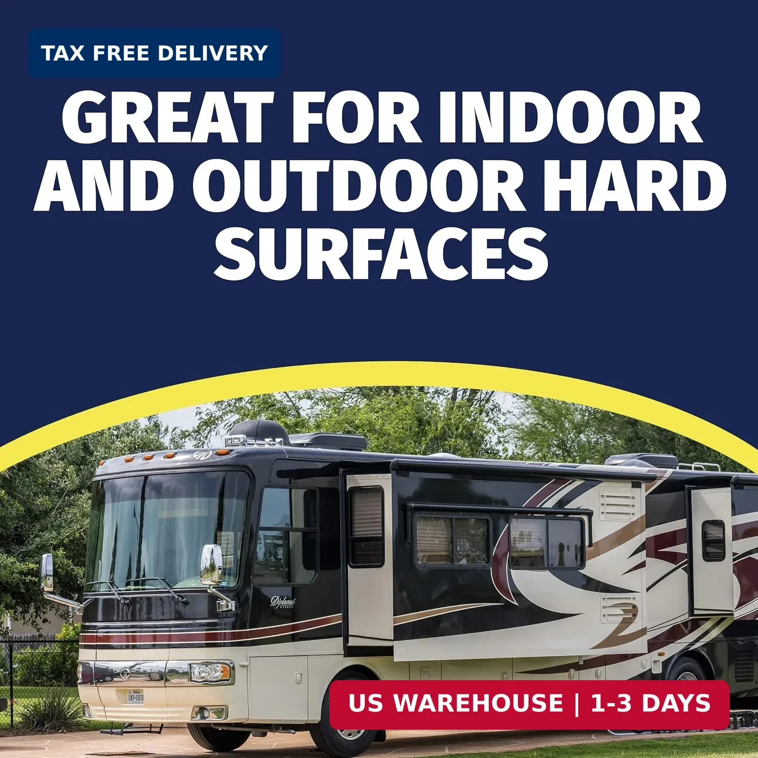 RV Hard Surface Cleaner, All-in-One Cleaning Spray and Stain Remover for RVs and