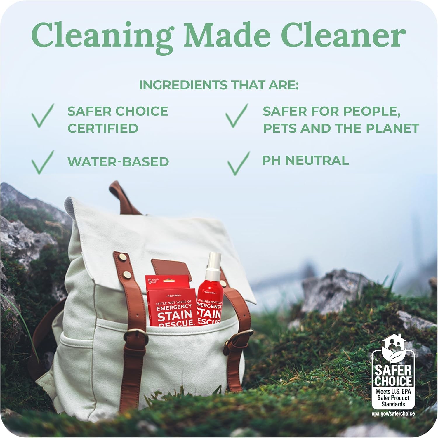 Eco-Friendly Stain Remover Spray – Quick Wine & Coffee Stain Removal (2-Pack)
