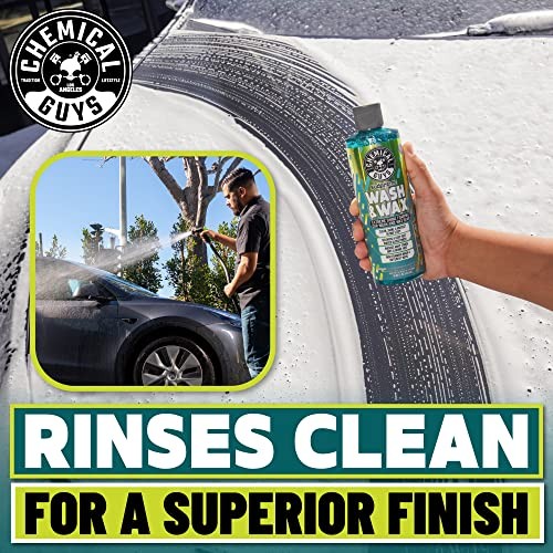 Sudpreme Wash & Wax 128 oz High Suds Foaming Car Wash Soap with Carnauba Wax
