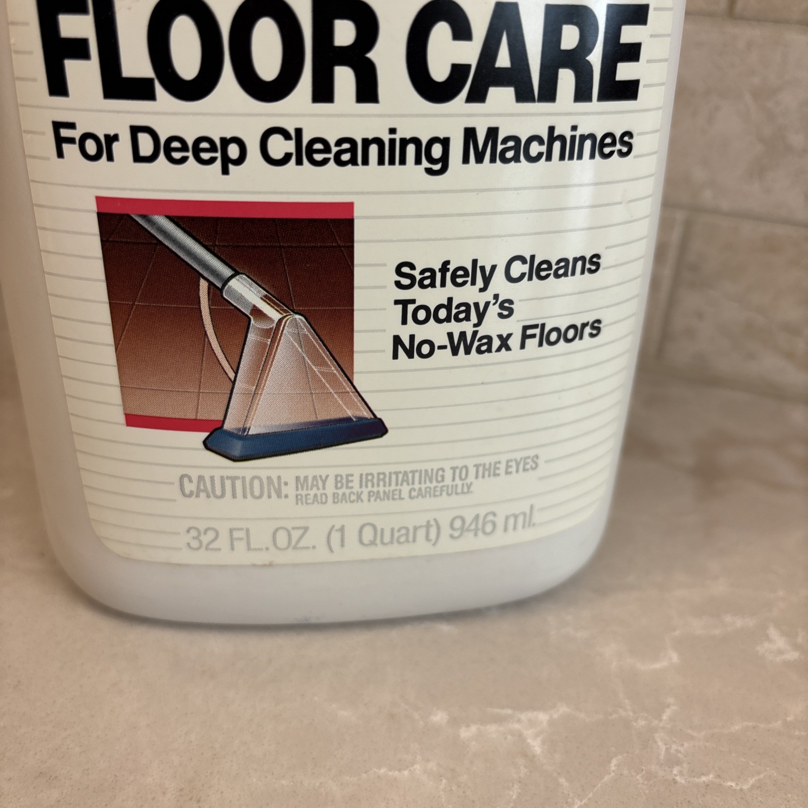 Bissell Floor Care Cleaner for Deep Cleaning Machines 32 oz Large Sealed Vintage